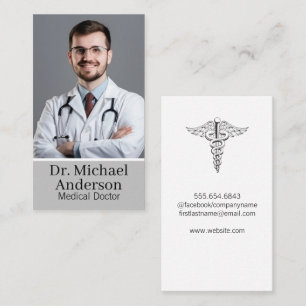 Cartão De Visita Médico Médico de Cuidados de Saúde