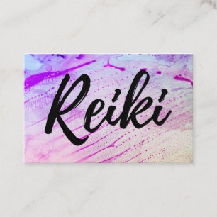 Cartão De Visita *~* Médico Reiki Master Energy Healer