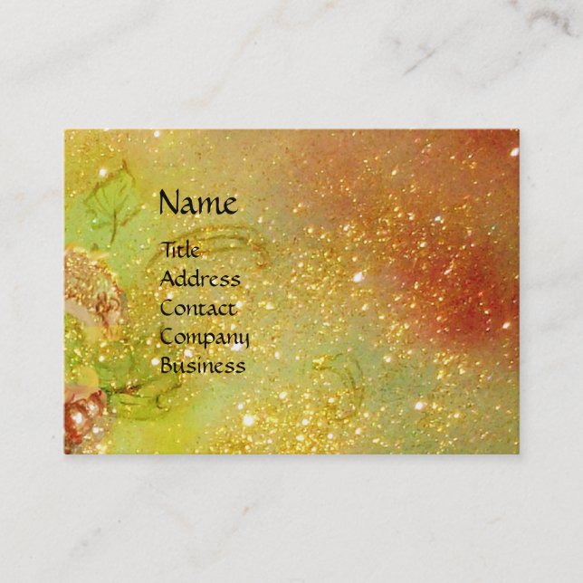 CARTÃO DE VISITA MEDIEVAL BECO POR NOITE EM FLORENÇA (Frente)