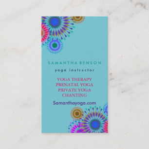 Cartão De Visita Meditação de Ioga do Logotipo Elegante