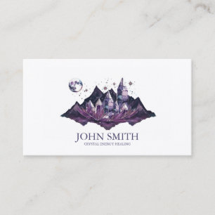 Cartão De Visita Meditação espiritual do Crystal Energy Healer Chak
