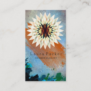 Cartão De Visita Meditação Lótus Flower Yoga Spa Holística