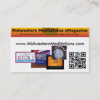 Cartão De Visita Meditação Midwestern