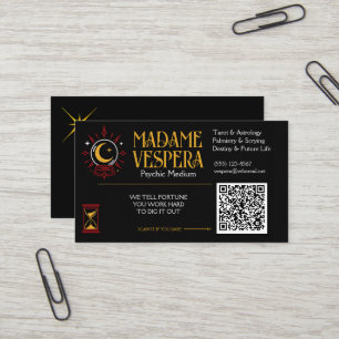 Cartão De Visita Médium Psíquico
