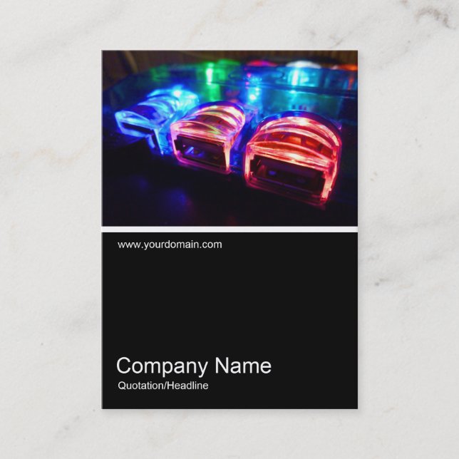 Cartão De Visita Meia e meia foto 0207 - USB II Legal (Frente)