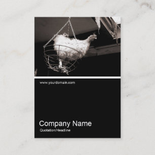 Cartão De Visita Meia e meia foto 044 - Frango na cesta