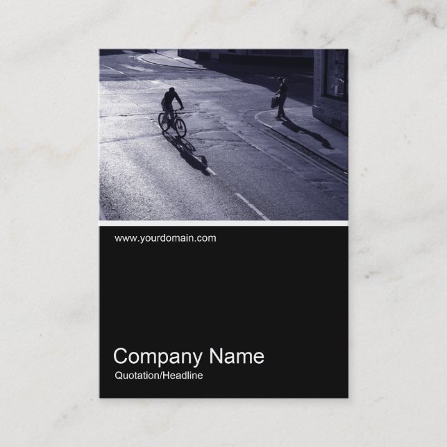 Cartão De Visita Meia e meia foto 067 - No lado ensolarado (Frente)