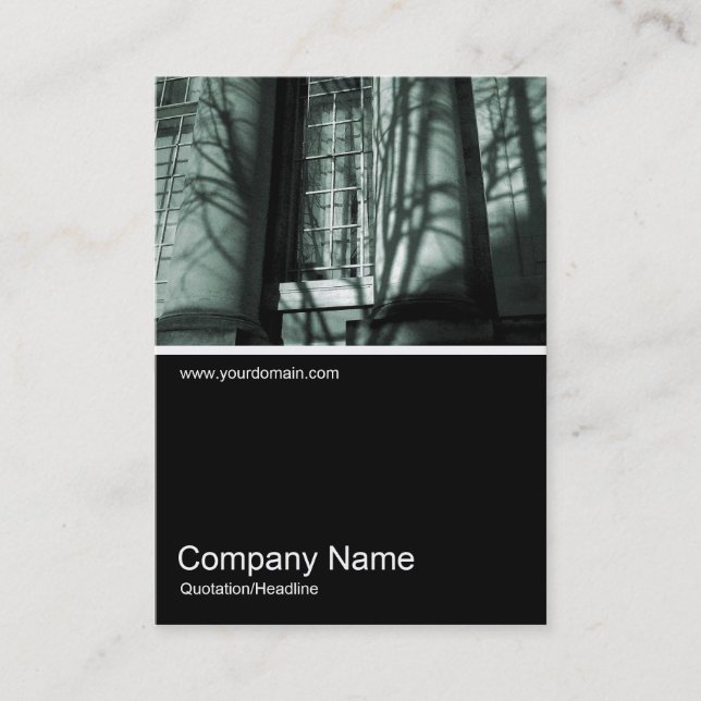 Cartão De Visita Meia &Foto 017 - Museu (Frente)