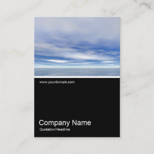 Cartão De Visita Meia &Foto 0200 - Sea and Sky