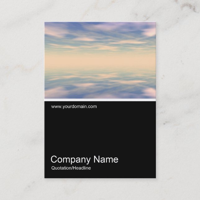 Cartão De Visita Meia &Foto 0202 - Reflexões II (Frente)