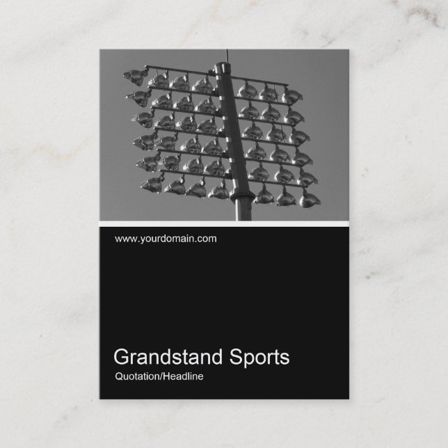 Cartão De Visita Meia Foto 0264 - Flood Lights (Frente)