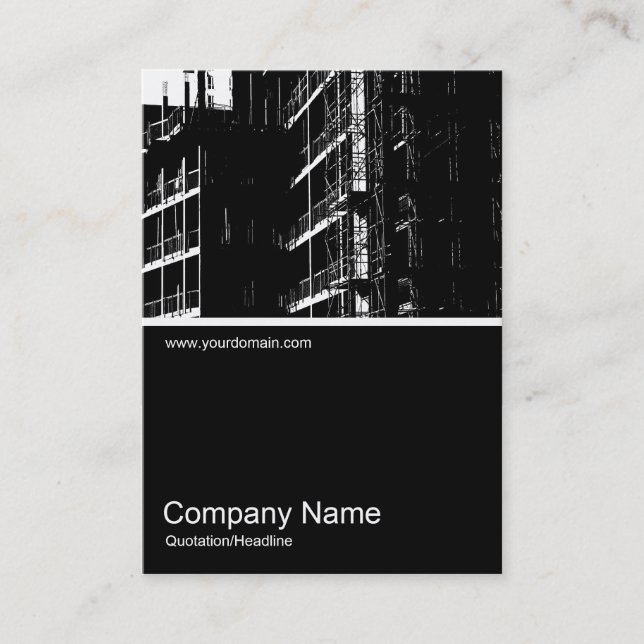 Cartão De Visita Meia Foto 0334 - HC Construction (Frente)