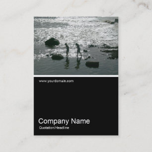 Cartão De Visita Meia &Foto 060 - Pedras de Passagem