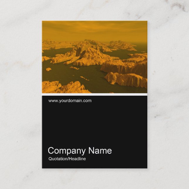 Cartão De Visita Meia Foto 063 - Saudações de Titã (Frente)