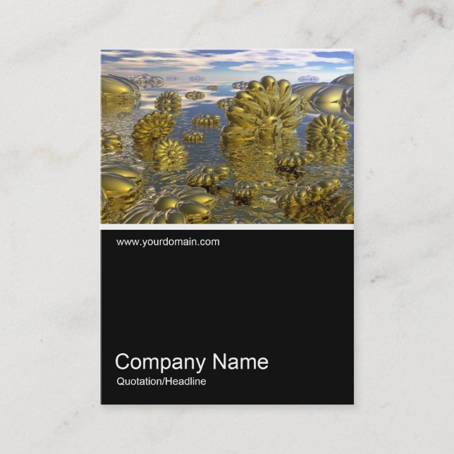 Cartão De Visita Meia &Foto 072 - Terra de Midas (Frente)