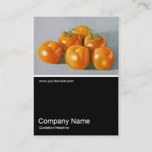 Cartão De Visita Meia Foto 078 - Vine Ripened Tomates, Oil