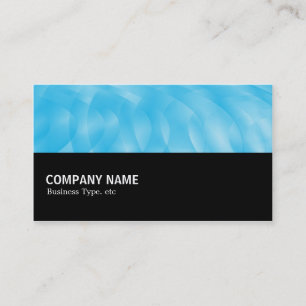 Cartão De Visita Meio caminho 0112 - Curvas Azuis