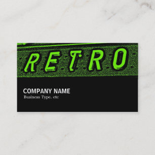 Cartão De Visita Meio caminho 091 - Retroceder é Verde