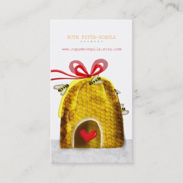 Cartão De Visita Mel (Frente)