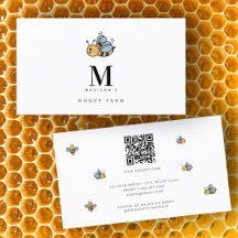 Mel Bee Luxury Monograma Código QR Minimalista