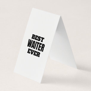 Cartão De Visita melhor garçom de sempre