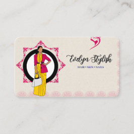 Cartão De Visita Melhor Tendência de Na moda de Cor da Água