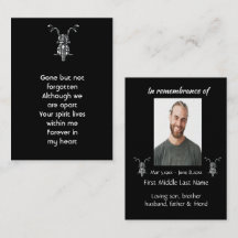Memorial Photo Motorcycle Biker