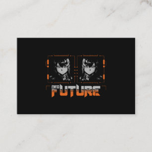 Cartão De Visita Meninas da Mecha de Animes