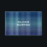 Cartão De Visita Men's business card with texture<br><div class="desc">Men's business card with texture. Brutal style with an inscription with a name.</div>