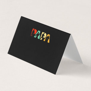 Cartão De Visita Mens Funny Dia de os pais Gift Pai Engraçado de B