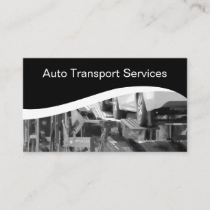 Cartão De Visita Mensageiro de Transporte Automotivo