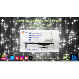 Cartão De Visita Mesa de Escritório Moderna Líderes do Futuro SEO M