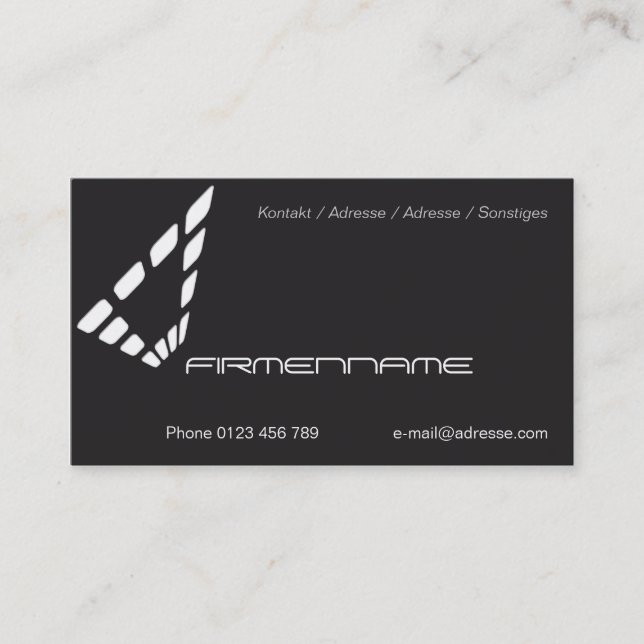 Cartão De Visita Mestre de lajota (Frente)