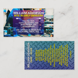 Cartão De Visita (Metal Contractor Services) Fabrication & Welding