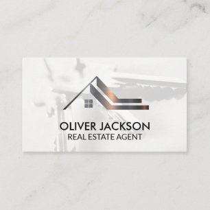 Cartão De Visita Metal Imobiliário Residencial Teclas