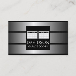 Cartão De Visita Metal metálico de Garagem Porta Empresa