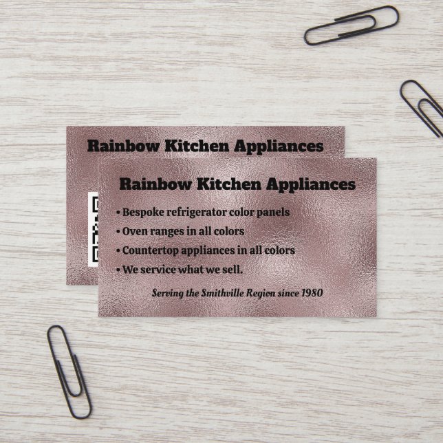 Cartão De Visita Metálico Cinzento Escuro Falso (Frente/Verso In Situ)