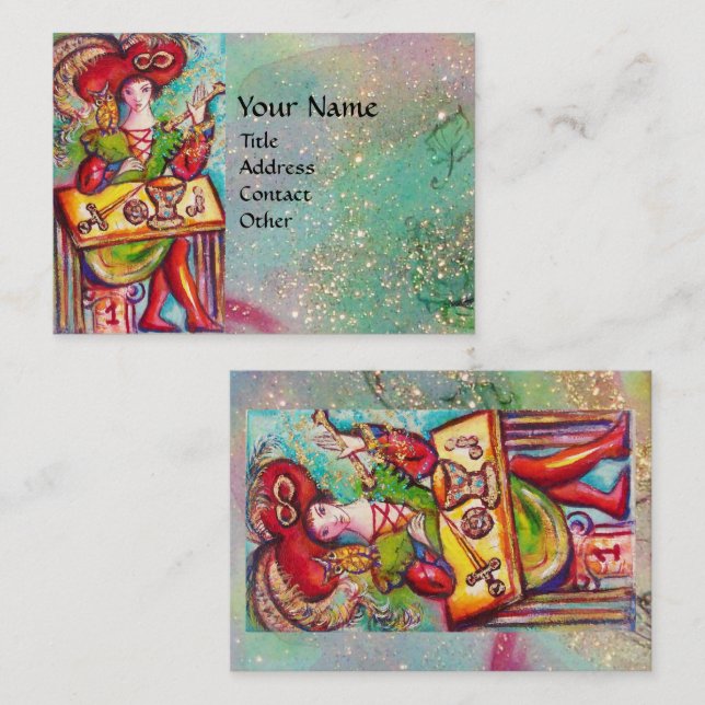 CARTÃO DE VISITA METAS DAS SOMBRAS PERDIDAS/MAGICANAS (Frente/Verso)