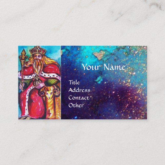 CARTÃO DE VISITA METAS DAS SOMBRAS PERDIDAS / O IMPERADOR (Frente)