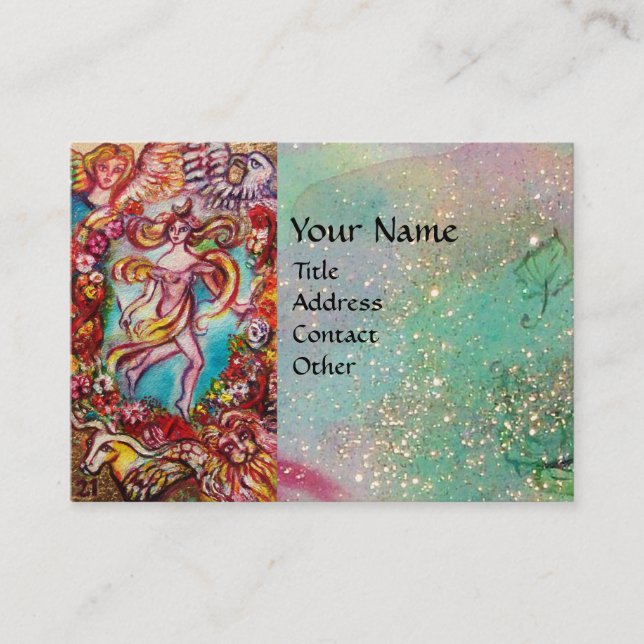 Cartão De Visita METAS DAS SOMBRAS PERDIDAS O Mundo (Frente)