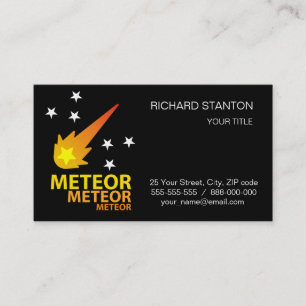 Cartão De Visita Meteor