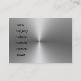 Cartão De Visita miçangas de metal lateral 2