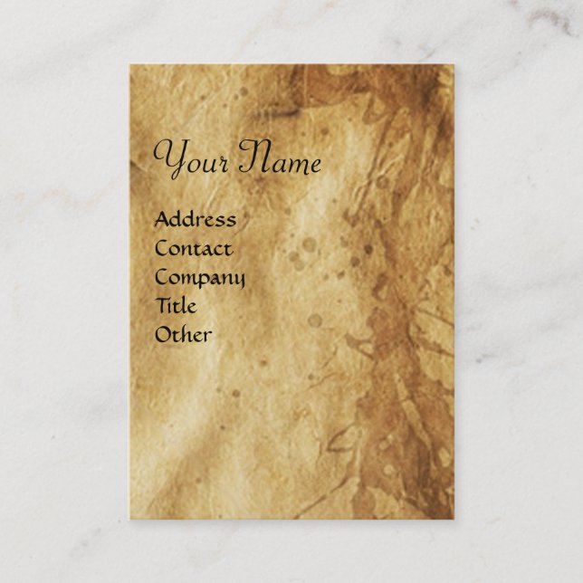 Cartão De Visita Michael Vanquishing Devil como Cavaleiro Medieval (Frente)