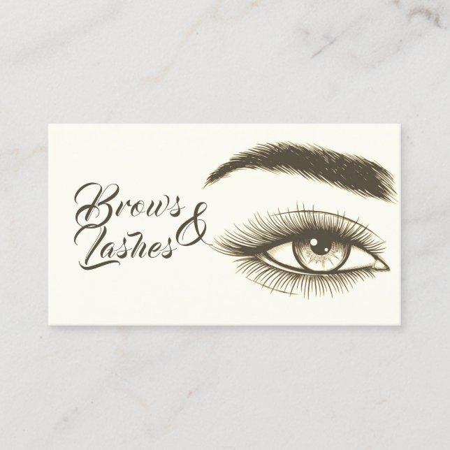 Cartão De Visita Microbexiga, sobrancelhas, Traços, Maquiagem Perma (Frente)