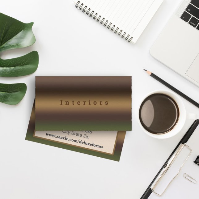 Cartão De Visita Mikado Coco Brown (Criador carregado)