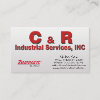 Cartão De Visita Mike Cox