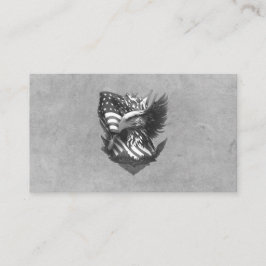 Cartão De Visita Military Recruiter Law Enforcement USA Eagle