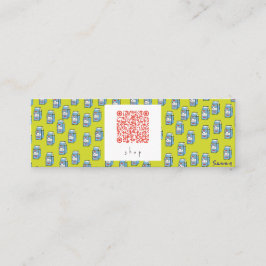 CARTÃO DE VISITA MINI ミルク名刺