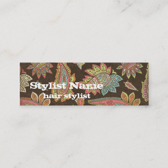 Cartão De Visita Mini 2 pequenos (Frente)