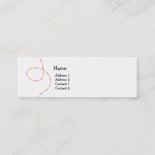 Cartão De Visita Mini Abelha de Buzzy